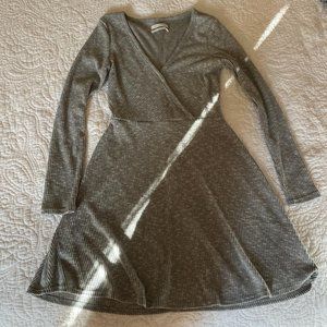urban outfitters gray sweater dress